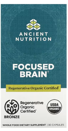 Ancient Nutrition ROC - Focused Brain - 90ct Capsules