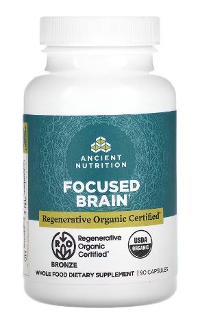 Ancient Nutrition ROC - Focused Brain - 90ct Capsules