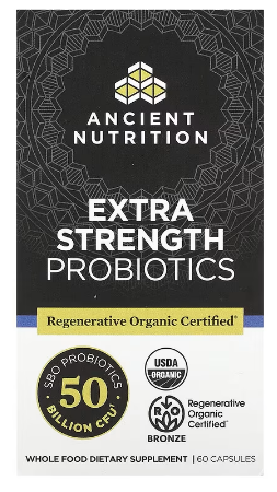Ancient Nutrition ROC - Extra Strength Probiotics 50B - 60ct Capsules
