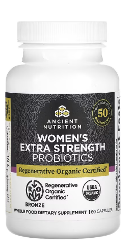 Ancient Nutrition ROC - Women's Extra Strength Probiotics 50B - 60ct Capsules