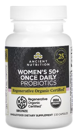 Ancient Nutrition ROC - Women's 50+ Probiotics 25B - Once Daily - 30ct Capsules