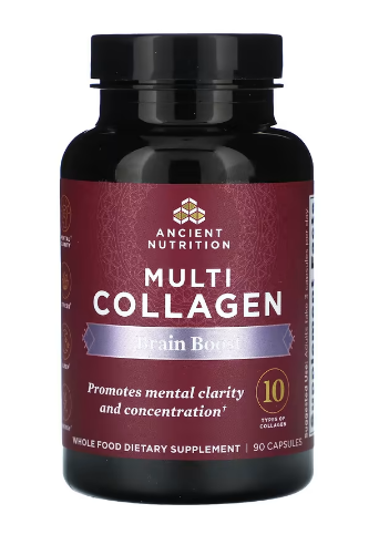 Ancient Nutrition Multi Collagen Protein Brain Boost Capsules - 90 ct Capsules