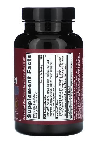 Ancient Nutrition Multi Collagen Protein Brain Boost Capsules - 90 ct Capsules