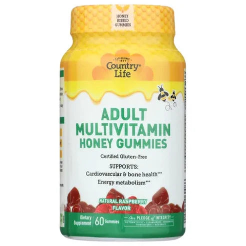 Country Life ADULT MULTIVITAMIN HONEY GUMMY 60 Gummy