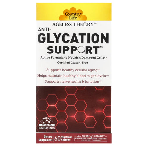 Country Life ANTI-GLYCATION SUPPORT 60 Vegicaps