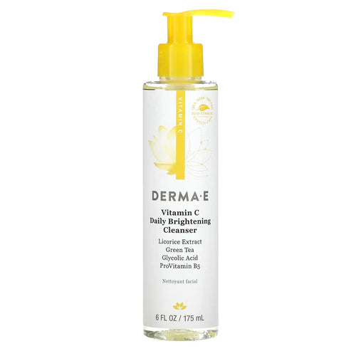 Derma E Brightening Cleanser, 6 fl. oz.