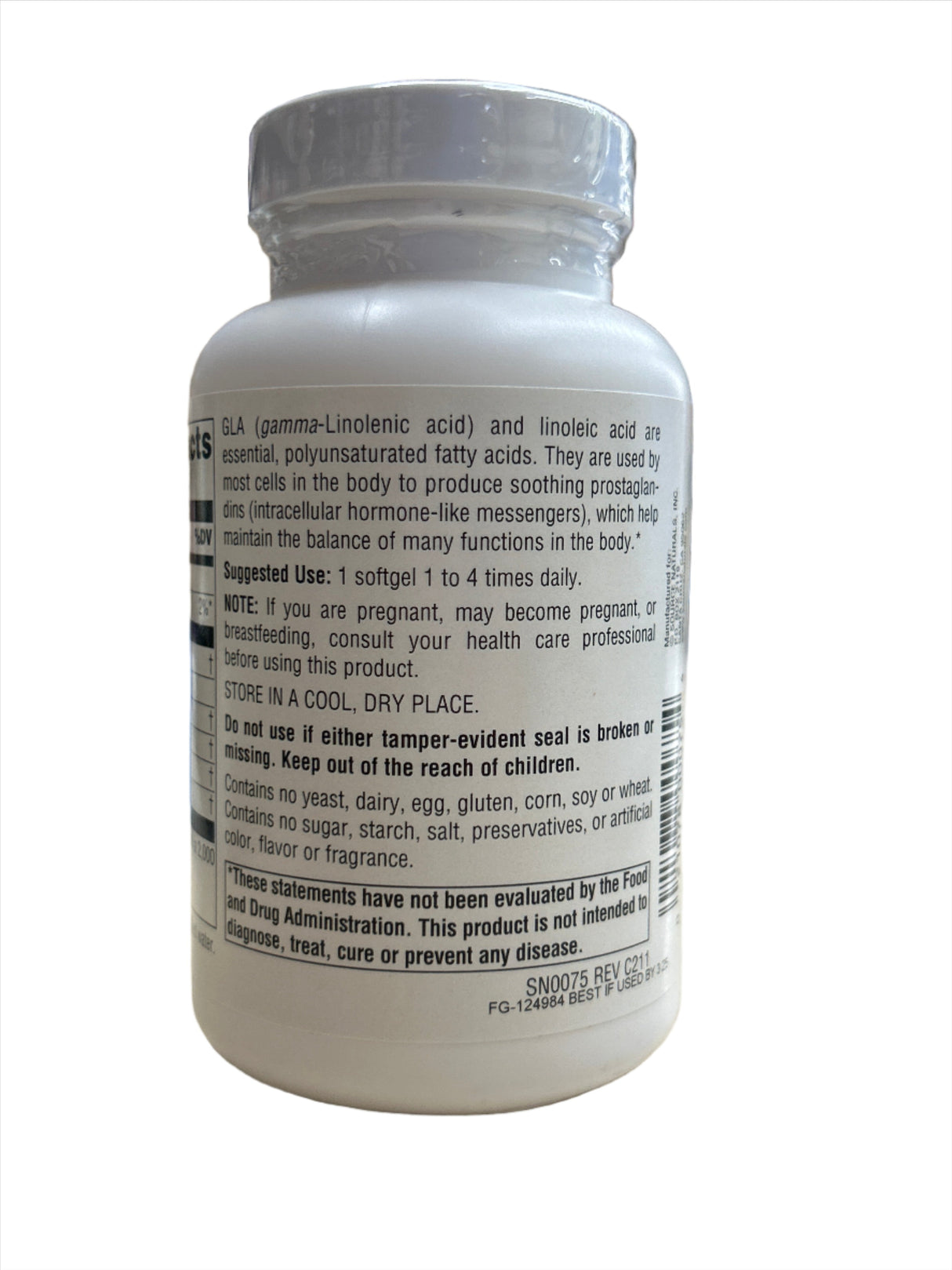 Evening Primrose Oil 1350 mg 60 Soft Gels