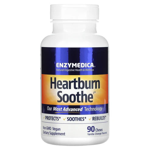 Enzymedica Heartburn Soothe 90 Tablets