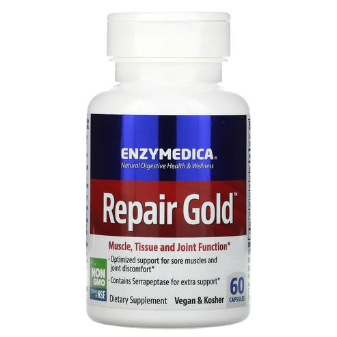 Enzymedica Gold Muscle, Tissue, and Joint Support 60 Capsules