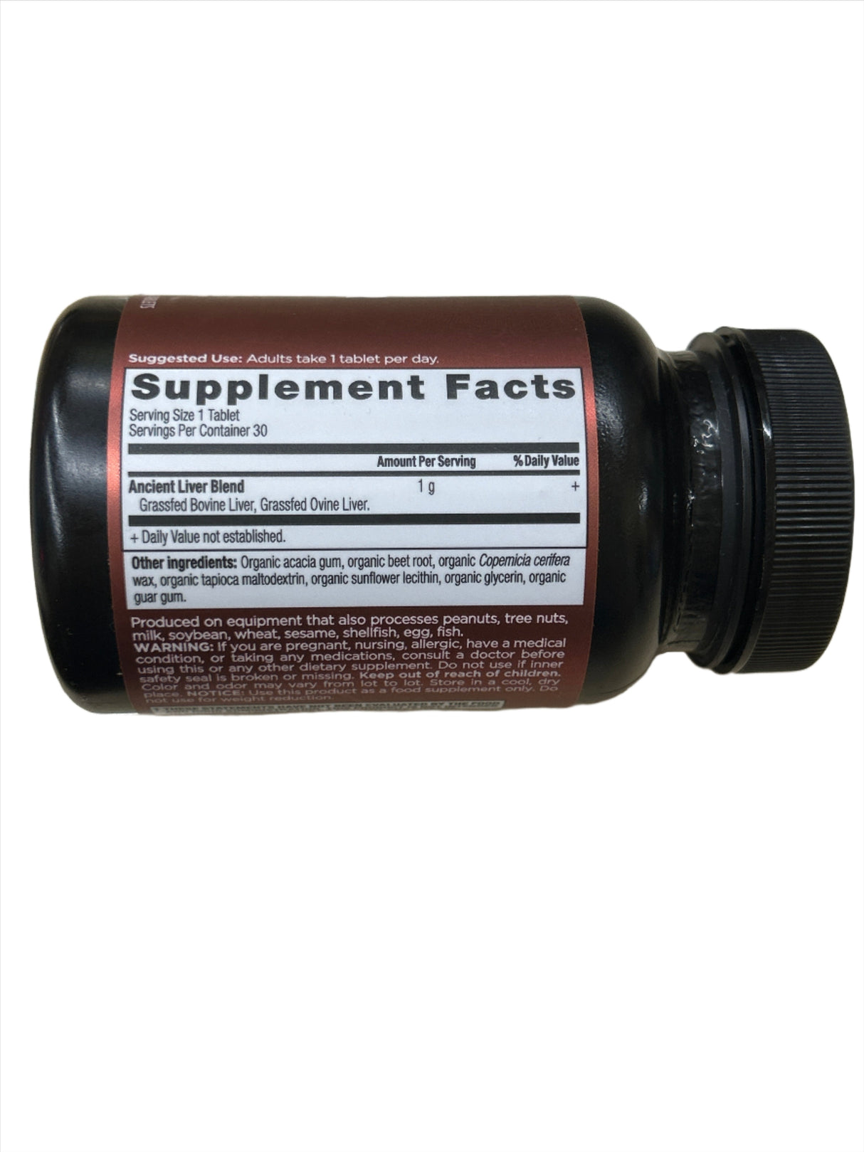 Liver Grass-Fed Once Daily 30 Tablets