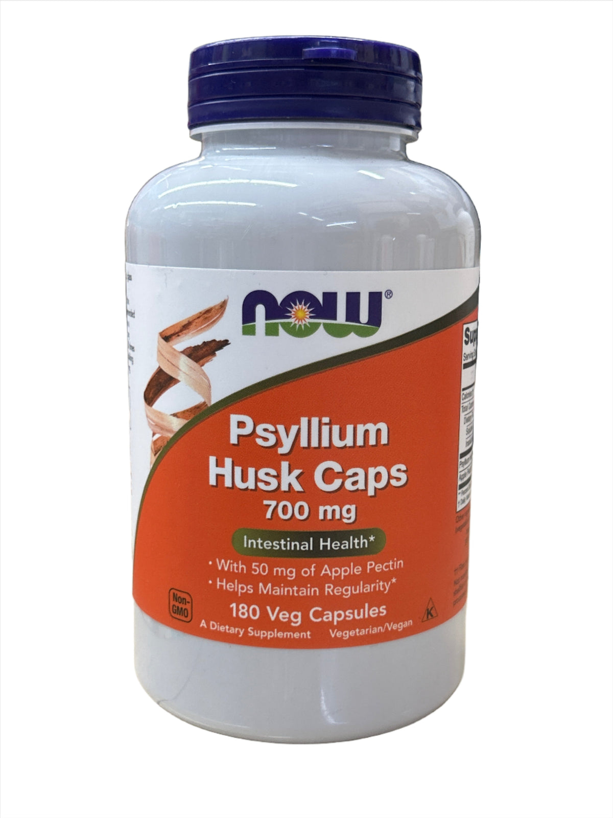 Cápsulas de cáscara de psilio 700 mg, cápsulas vegetales