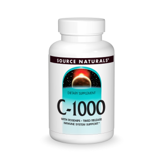SOURCE NATURALS C-1000 TIME RELEASE 100T