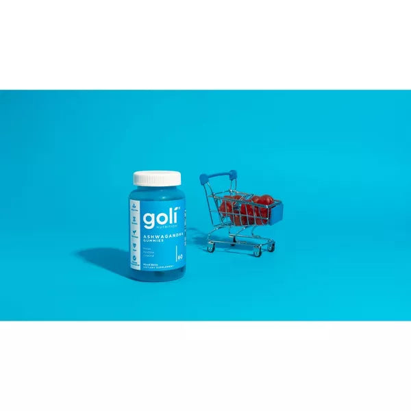 GOLI NUTRITION ASHWAGANDHA 60 GUMMIES