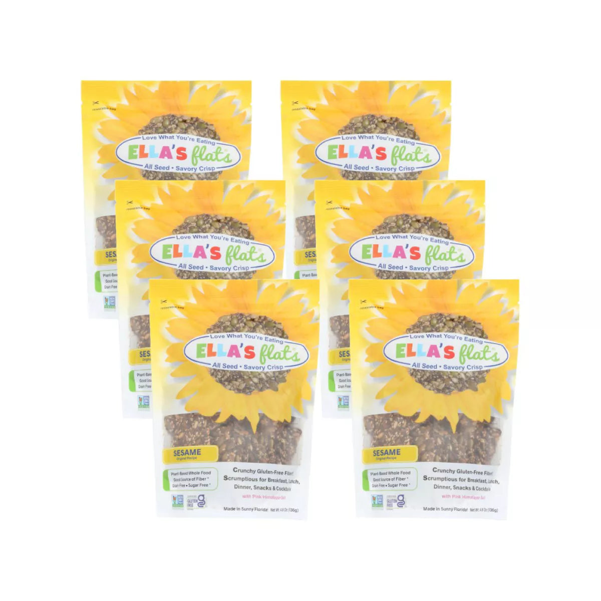 ELLAS FLATS Sesame 4.8 OZ