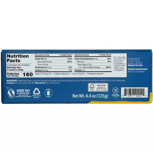 SCHAR Vanilla Wafers 4.4 OZ