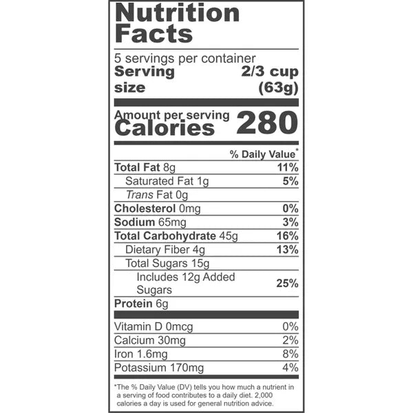 CASCADIAN FARM Fruit and Nut Granola 11 OZ