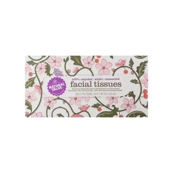 Natural Value Facial Tissues