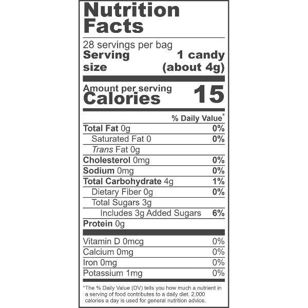 PRINCE OF PEACE Ginger Mango Chews 4 OZ