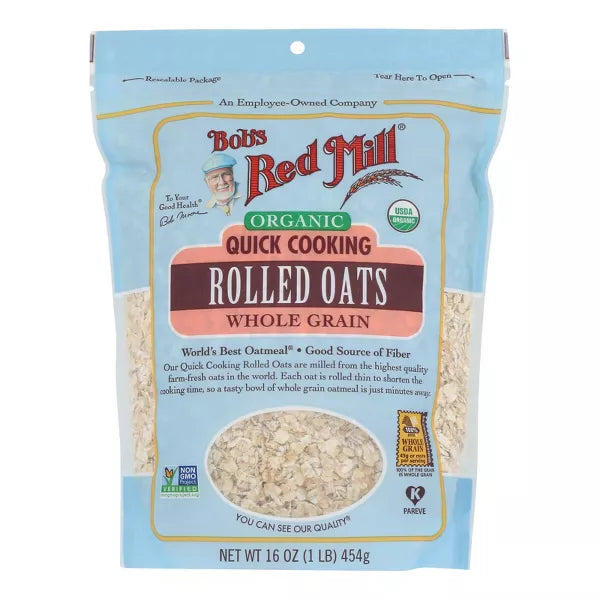 BOB`S RED MILL Quick Cooking Rolled Oats 16 OZ