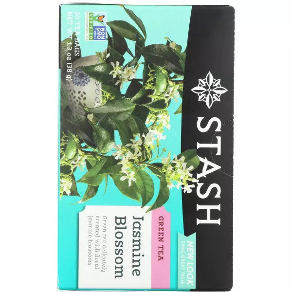 STASH TEA Té de Jazmín en Flor 20 BOLSITAS