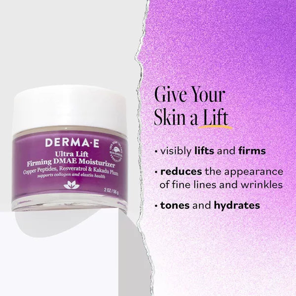 DERMA E.ULTRA LIFT FIRMING DMAE MOISTURIZER 2OZ
