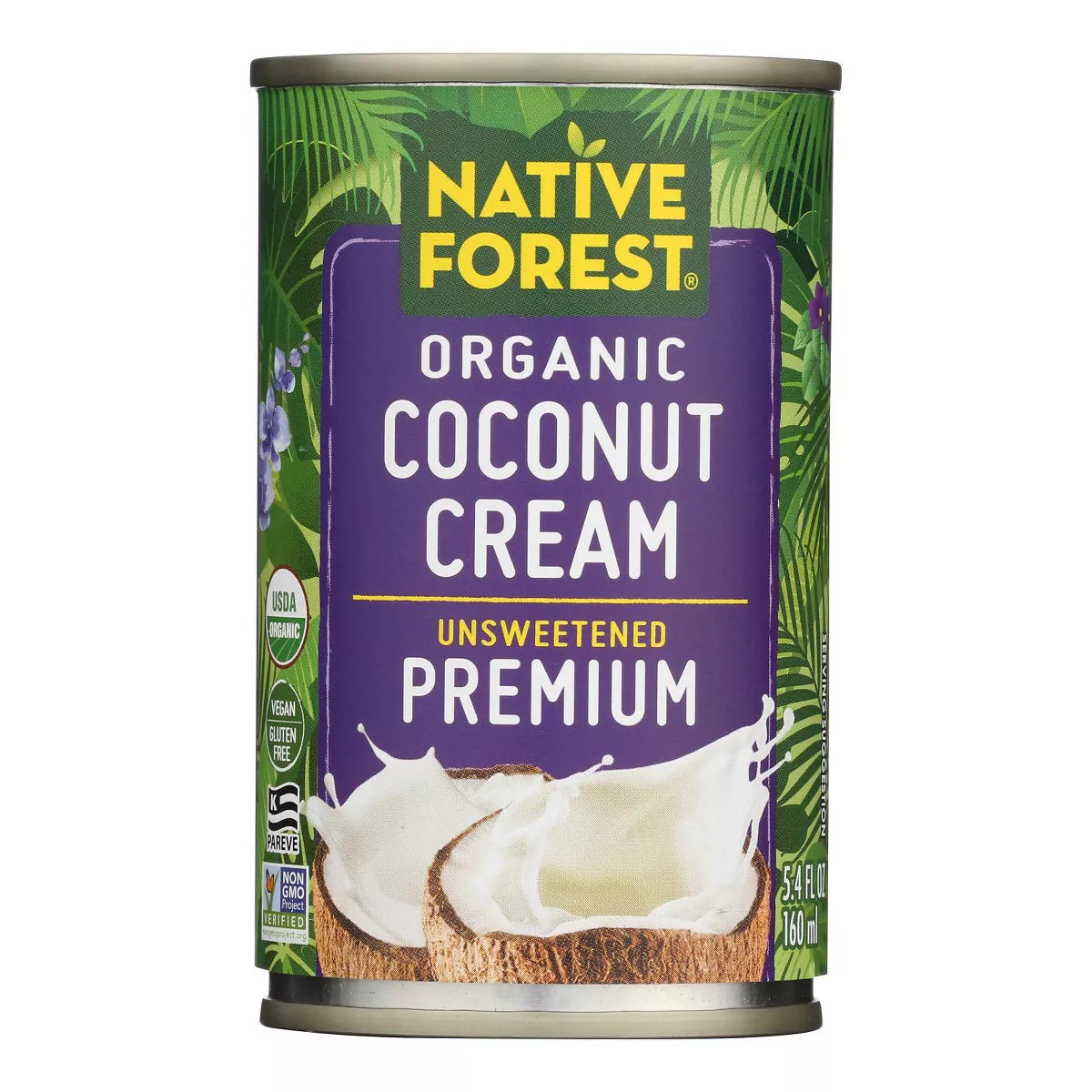 NATIVE FOREST Coconut Cream 5.4 OZ