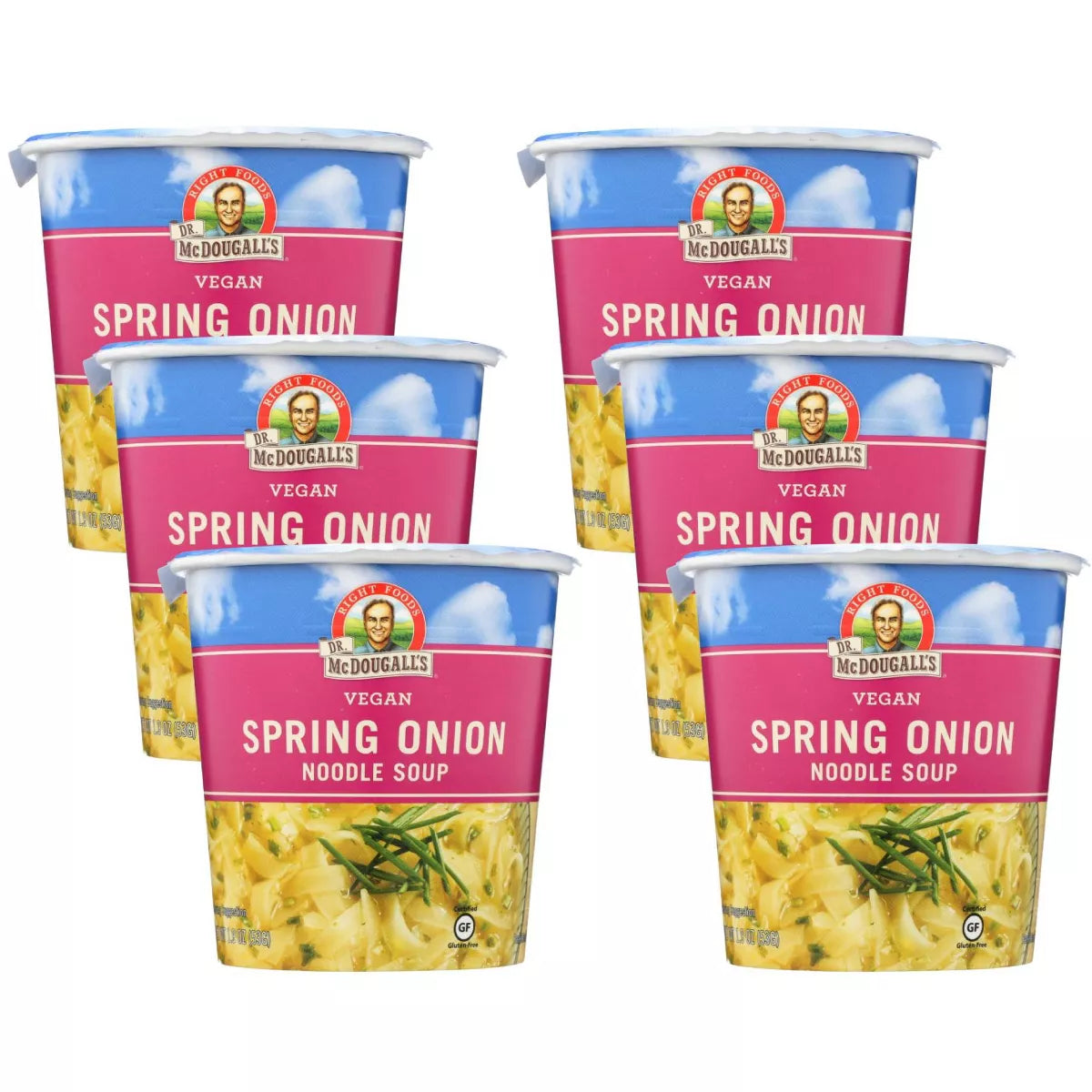 DR. MCDOUGALL`S Spring Onion Noodle, GF 1.9 OZ