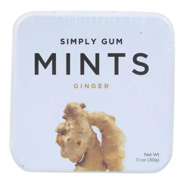SIMPLY GUM Mints, Ginger 30 CT