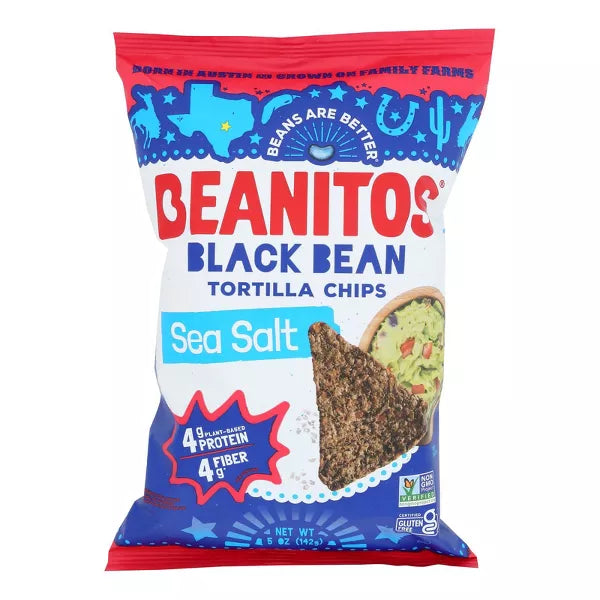 BEANITOS Black Bean, Orig Sea Salt 5 OZ