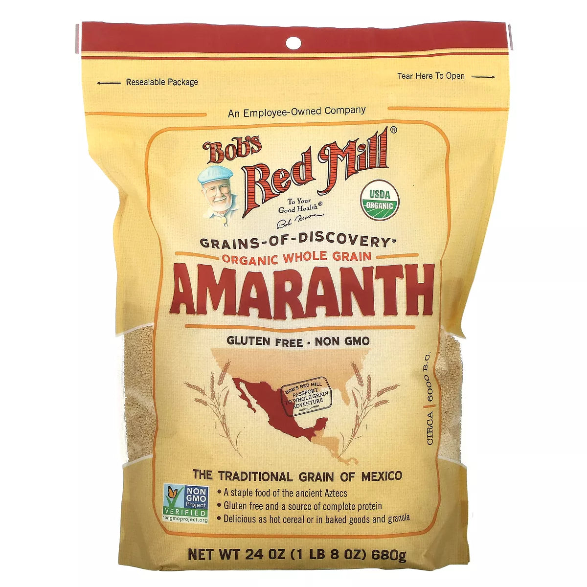 BOB`S RED MILL Grain, Amarantha 24 OZ