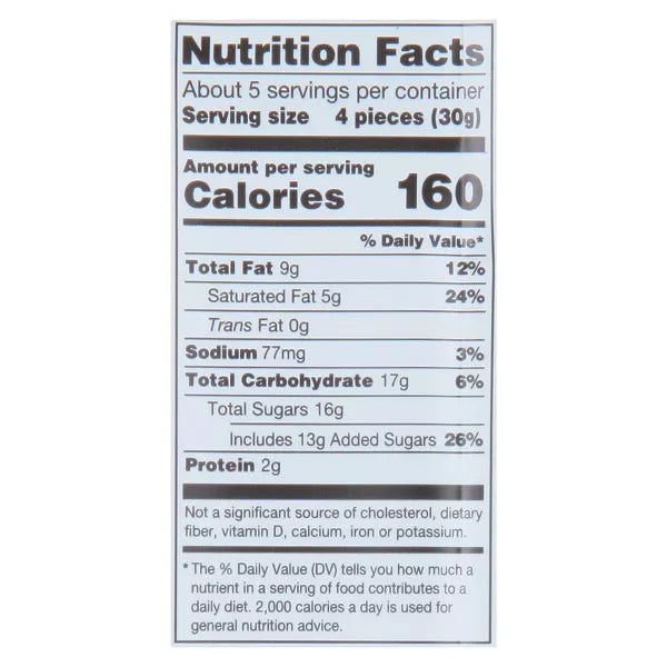 DARRELL LEA Peanut Brittle Milk Chocolate 5.6 OZ