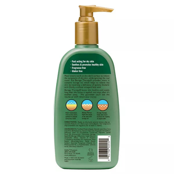 SHIKAI BORAGE DRY SKIN ADULT LOTION 8OZ