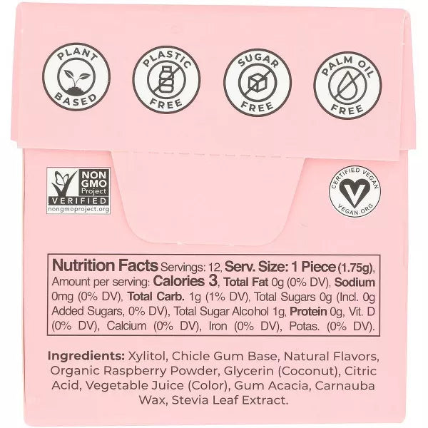 REFRESH GUM Raspberry 12/12 CT