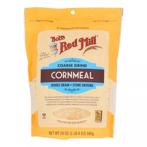 BOB`S RED MILL Cornmeal, Course, Ground 24 OZ