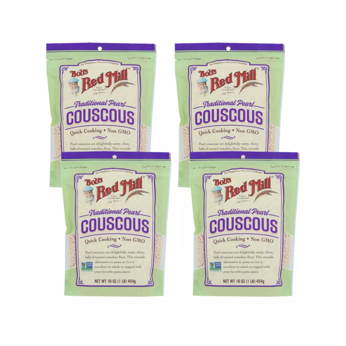 BOB`S RED MILL Couscous, Pearl, Natural 16 OZ