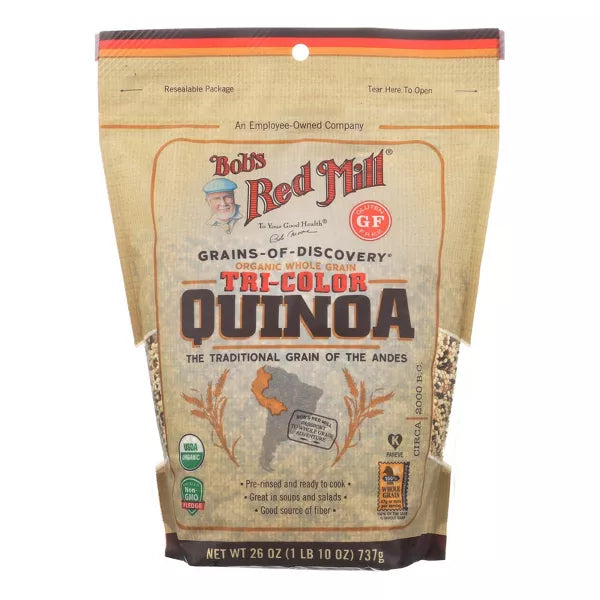 BOB`S RED MILL Tri-Colored Quinoa 26 OZ