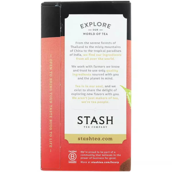 STASH TEA Té Chai Spice 20 BOLSITAS