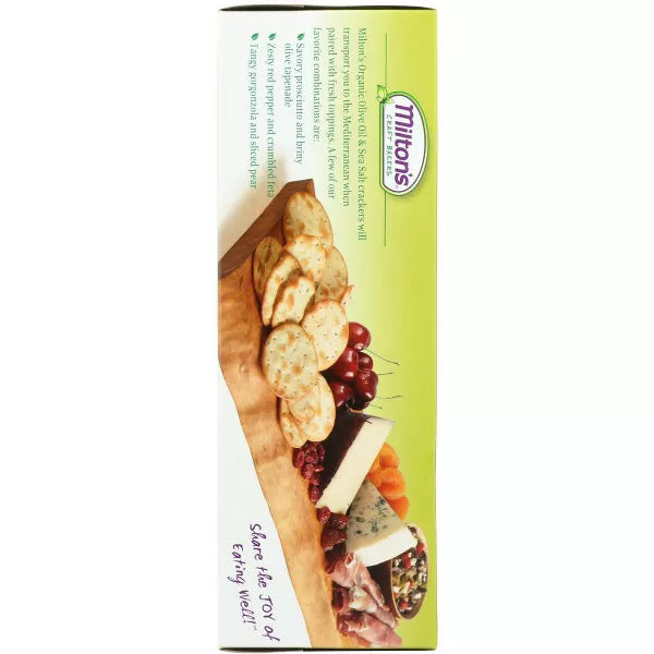 MILTONS Olive Oil / Sea Salt 6 OZ