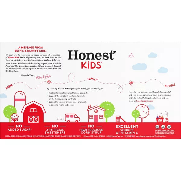 HONEST KIDS Super Fruit Punch 6.75 OZ