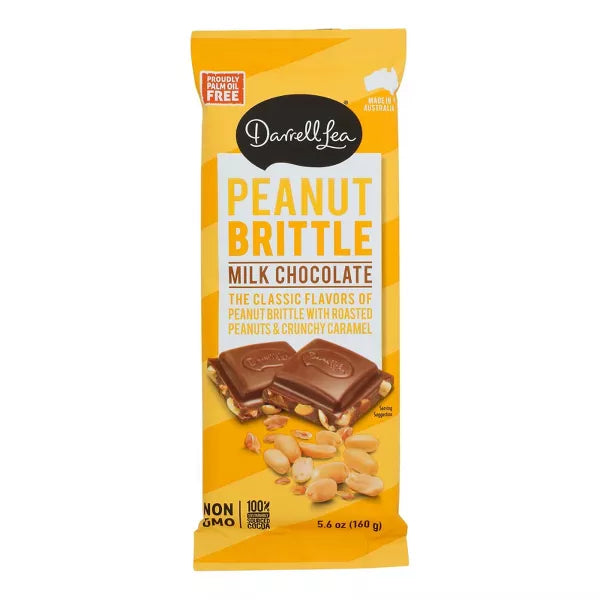 DARRELL LEA Peanut Brittle Milk Chocolate 5.6 OZ