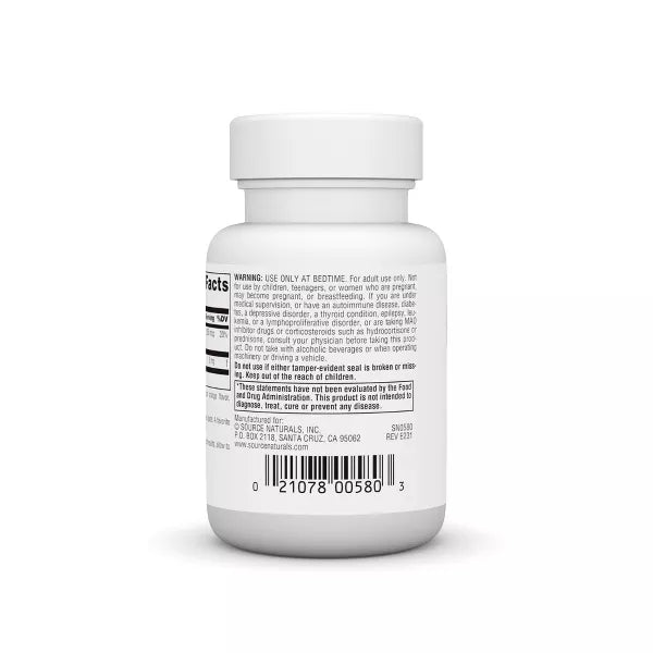 SOURCE NATURALS SLEEP SCIENCE MELATONINA 5 MG NARANJA 100 PASTILLAS PARA CHUPAR