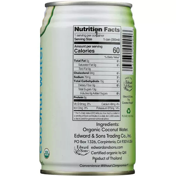 NATURE FACTOR Young Coconut Water 12/10.1 OZ