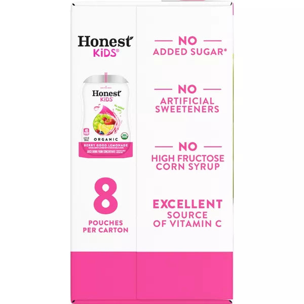 HONEST KIDS Berry Berry Good Lemonade 6.75 OZ