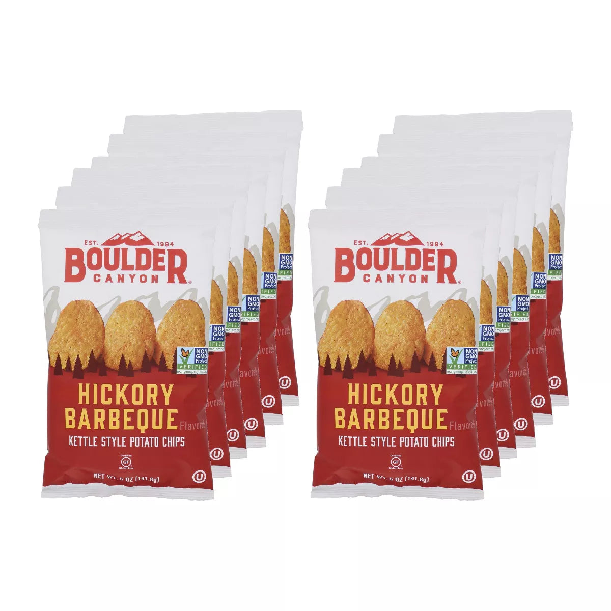 BOULDER CANYON Hickory BBQ 5 OZ