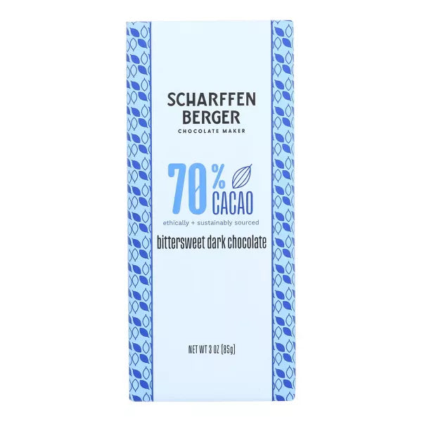 SCHARFFEN BERGER Bittersweet Chocolate 3 OZ