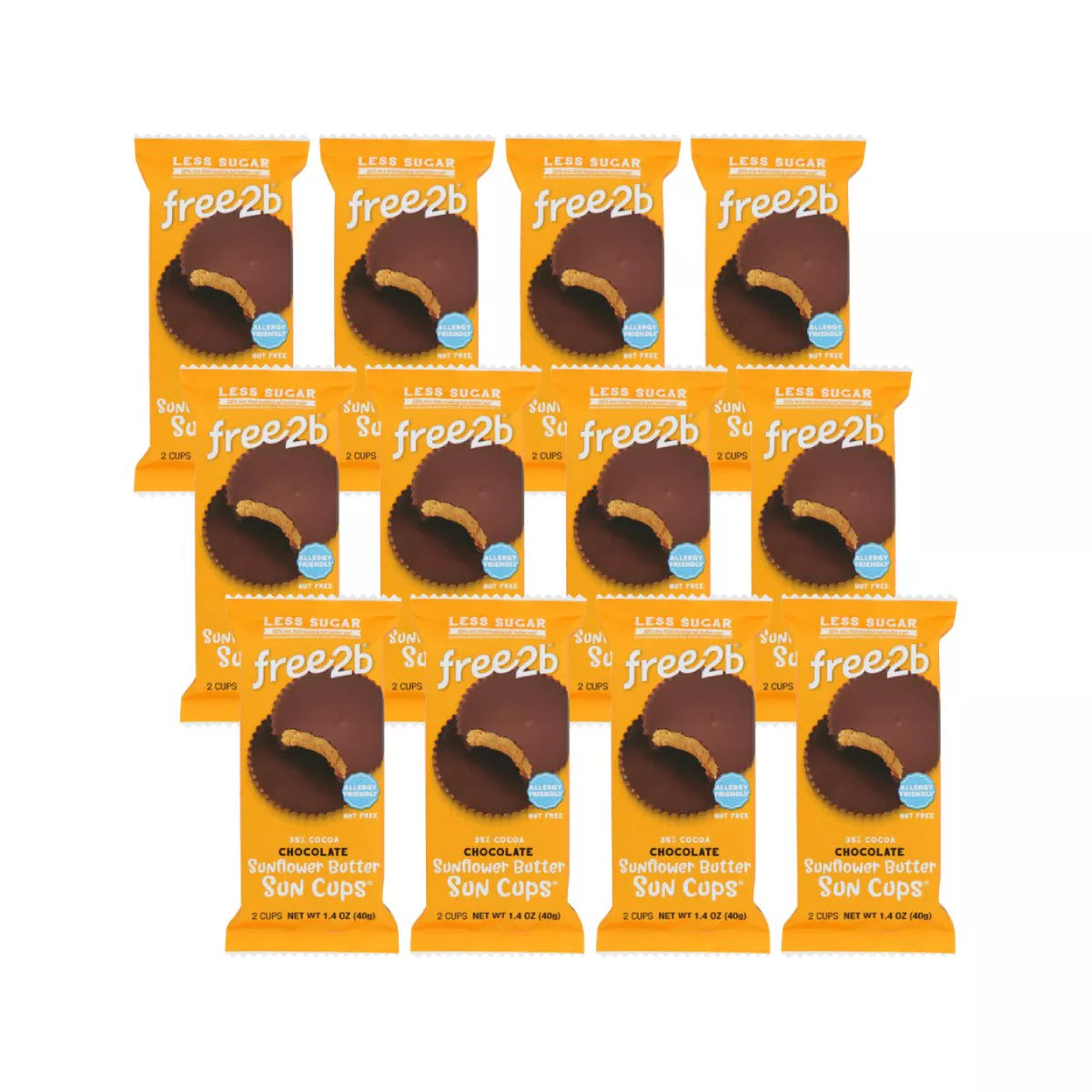 FREE2B Rice Chocolate 1.4 OZ