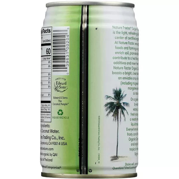 NATURE FACTOR Young Coconut Water 12/10.1 OZ