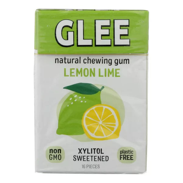GLEE GUM Lemon Lime, Sugar Free 16 PC