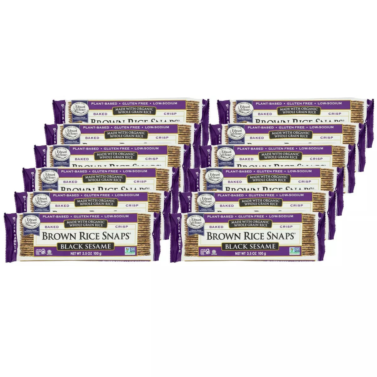 EDWARD & SONS Black Sesame 3.5 OZ