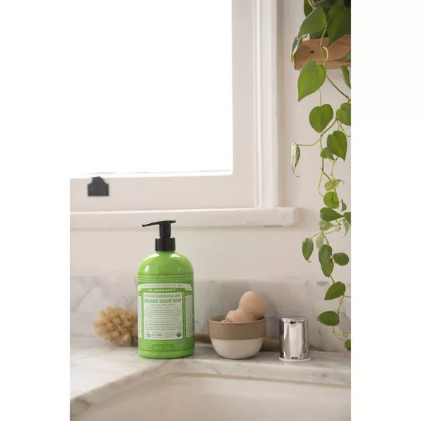 DR. BRONNER'S MAGIC SOAPS ORGANIC BODY SOAP LEMON GRASS LIME 24OZ